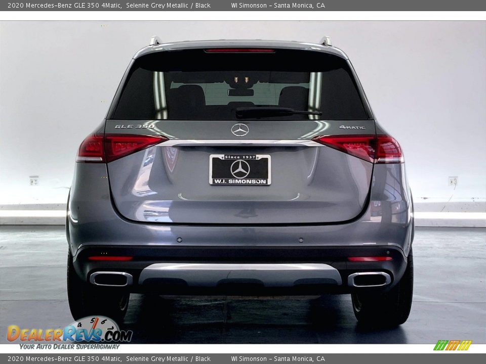 2020 Mercedes-Benz GLE 350 4Matic Selenite Grey Metallic / Black Photo #3