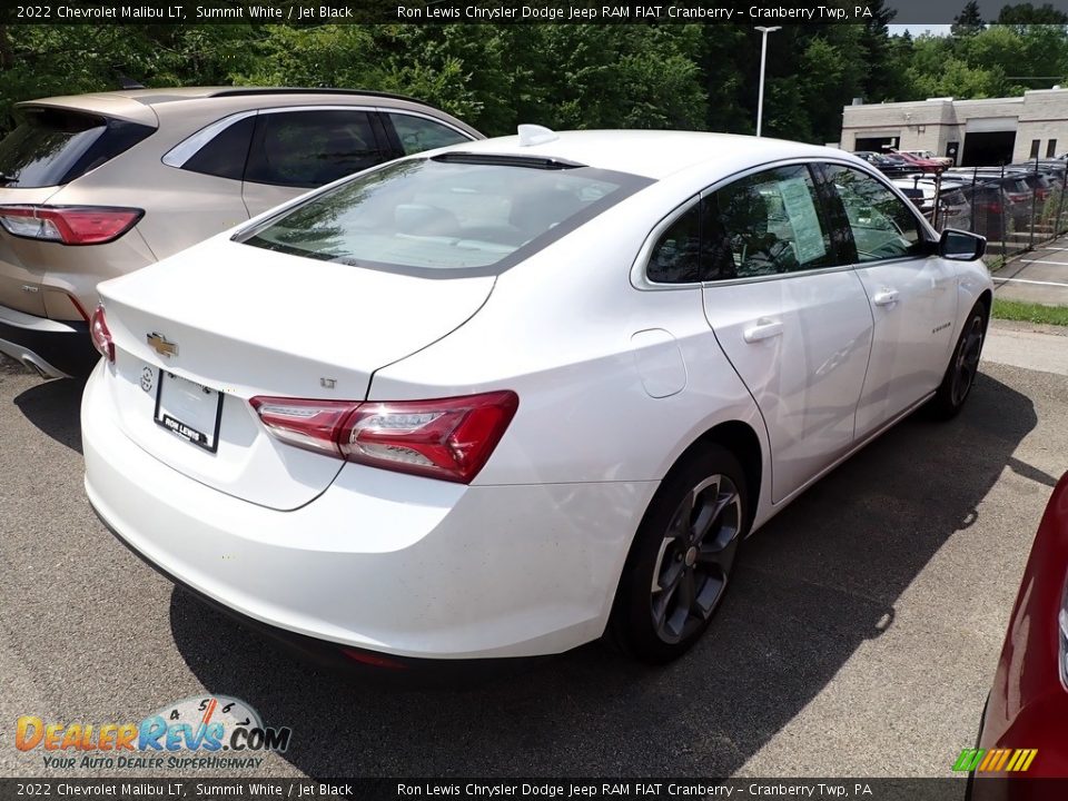 2022 Chevrolet Malibu LT Summit White / Jet Black Photo #4