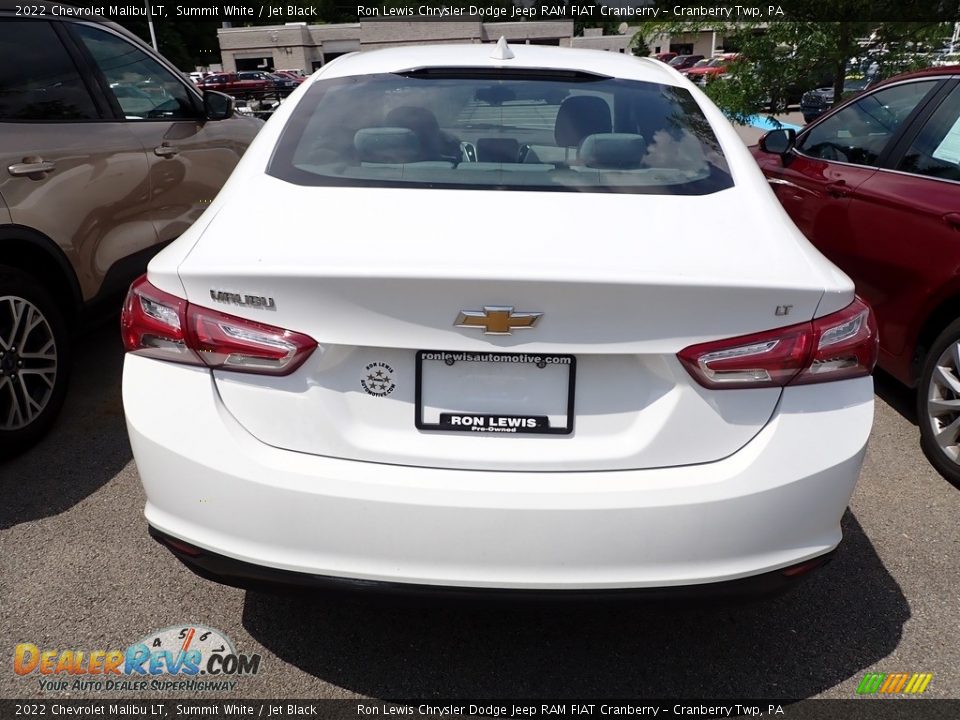 2022 Chevrolet Malibu LT Summit White / Jet Black Photo #5