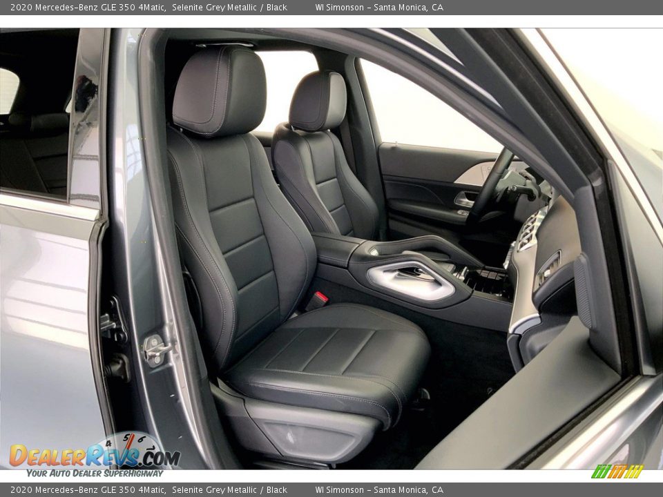 2020 Mercedes-Benz GLE 350 4Matic Selenite Grey Metallic / Black Photo #6