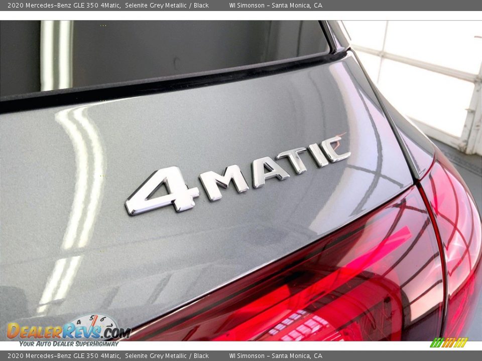 2020 Mercedes-Benz GLE 350 4Matic Selenite Grey Metallic / Black Photo #7