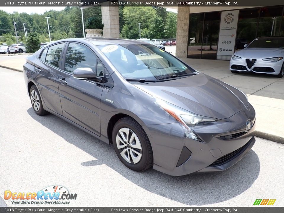 2018 Toyota Prius Four Magnetic Gray Metallic / Black Photo #2