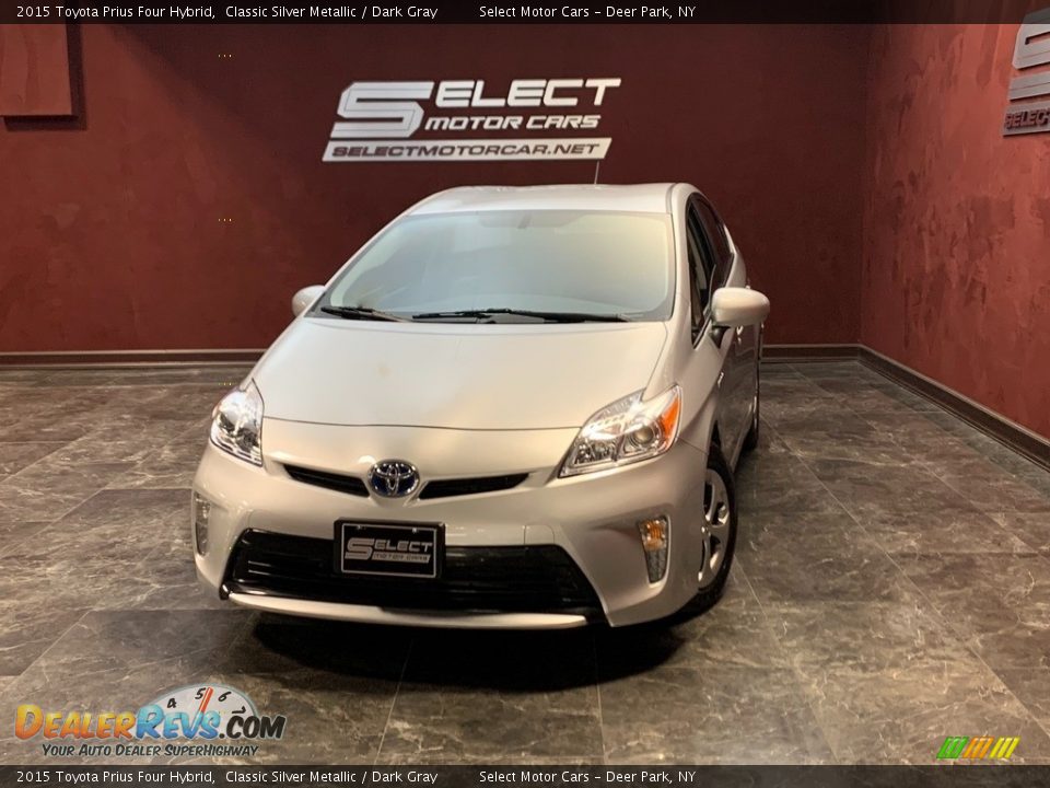 2015 Toyota Prius Four Hybrid Classic Silver Metallic / Dark Gray Photo #1