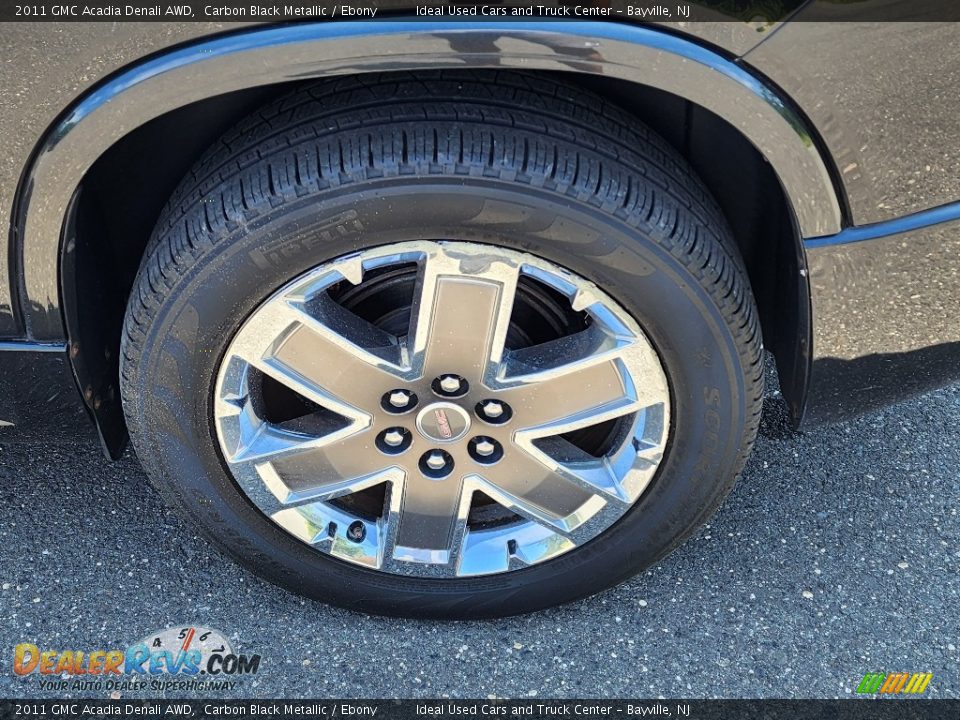 2011 GMC Acadia Denali AWD Carbon Black Metallic / Ebony Photo #27