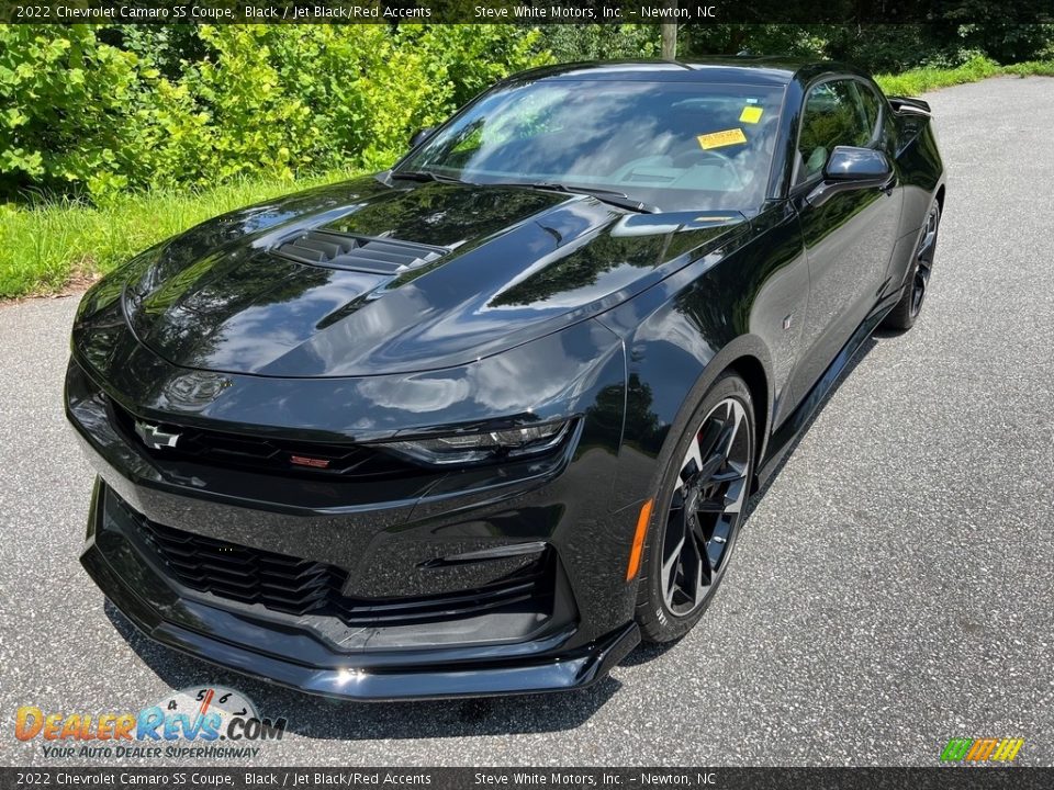 2022 Chevrolet Camaro SS Coupe Black / Jet Black/Red Accents Photo #3