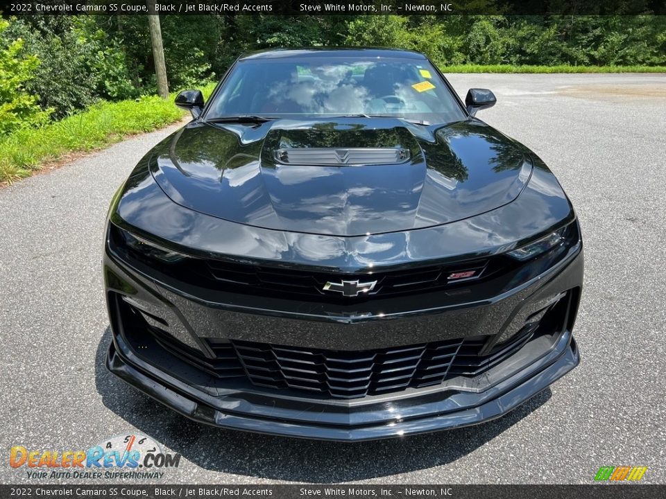 2022 Chevrolet Camaro SS Coupe Black / Jet Black/Red Accents Photo #4