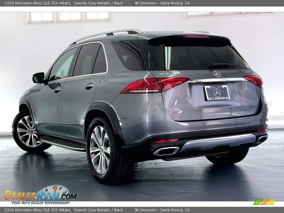 2020 Mercedes-Benz GLE 350 4Matic Selenite Grey Metallic / Black Photo #10