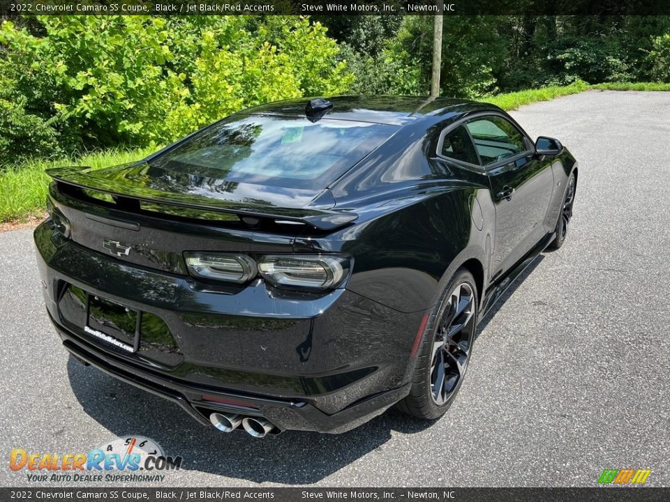 2022 Chevrolet Camaro SS Coupe Black / Jet Black/Red Accents Photo #7