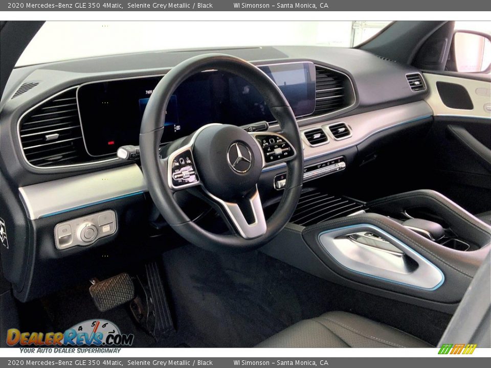 2020 Mercedes-Benz GLE 350 4Matic Selenite Grey Metallic / Black Photo #14