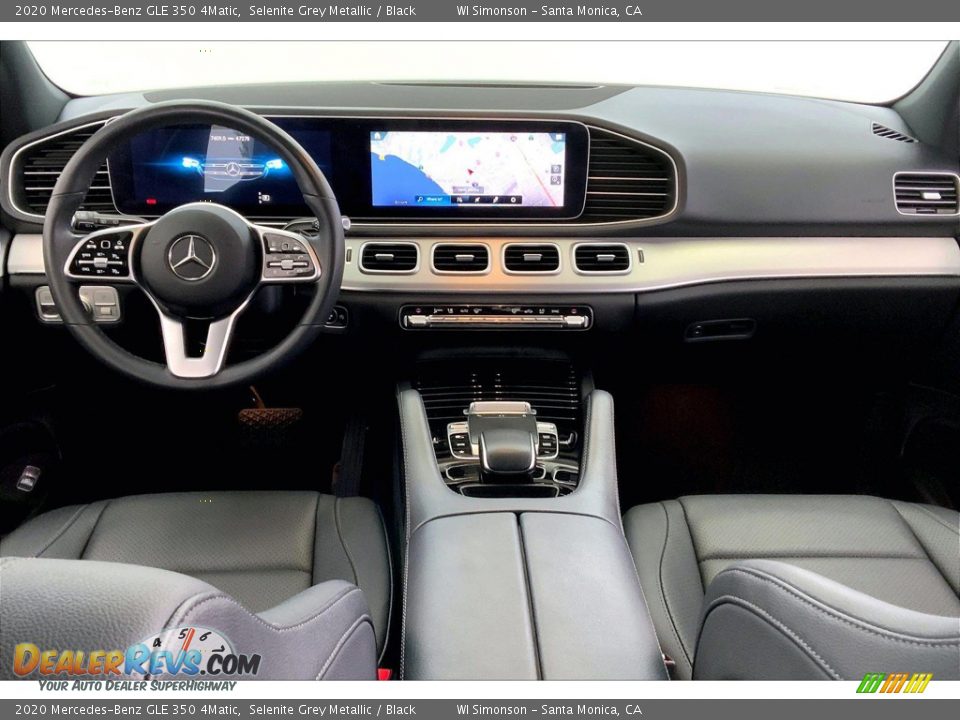 2020 Mercedes-Benz GLE 350 4Matic Selenite Grey Metallic / Black Photo #15