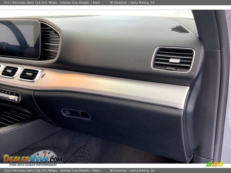 2020 Mercedes-Benz GLE 350 4Matic Selenite Grey Metallic / Black Photo #16