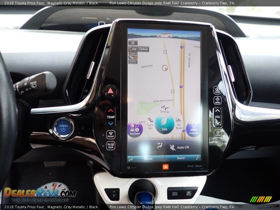 2018 Toyota Prius Four Magnetic Gray Metallic / Black Photo #16