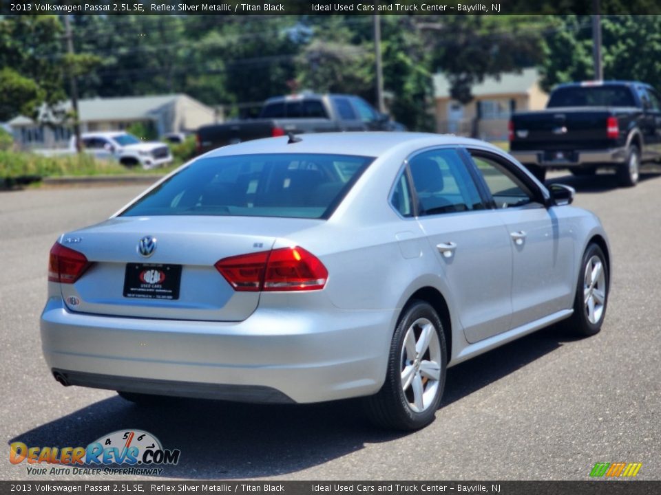 2013 Volkswagen Passat 2.5L SE Reflex Silver Metallic / Titan Black Photo #5