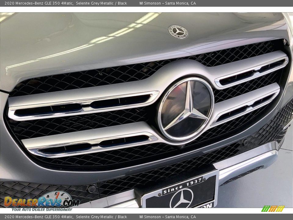 2020 Mercedes-Benz GLE 350 4Matic Selenite Grey Metallic / Black Photo #30