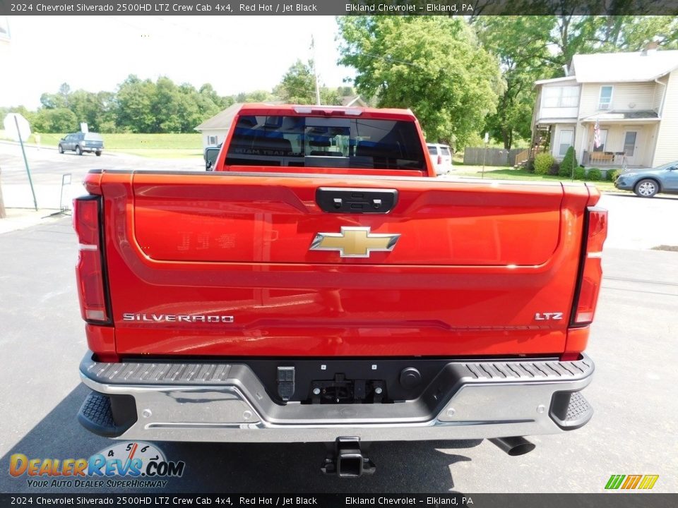 2024 Chevrolet Silverado 2500HD LTZ Crew Cab 4x4 Red Hot / Jet Black Photo #11