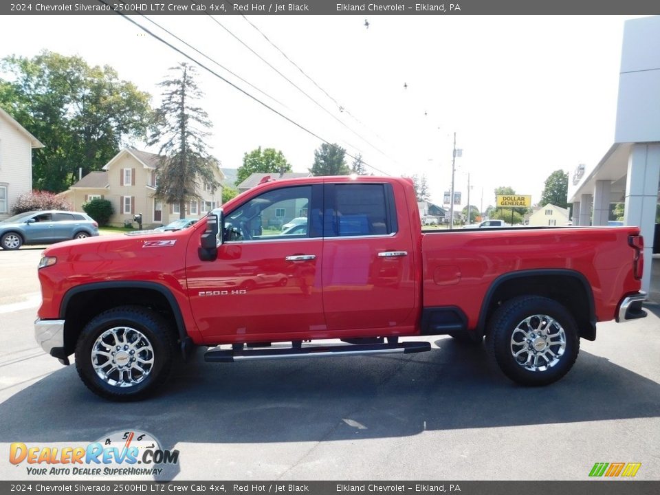 Red Hot 2024 Chevrolet Silverado 2500HD LTZ Crew Cab 4x4 Photo #13