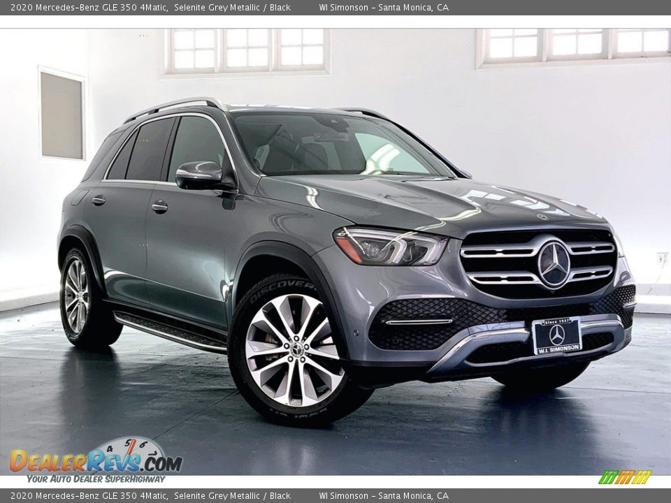 2020 Mercedes-Benz GLE 350 4Matic Selenite Grey Metallic / Black Photo #34