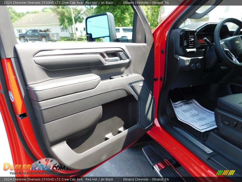 2024 Chevrolet Silverado 2500HD LTZ Crew Cab 4x4 Red Hot / Jet Black Photo #20