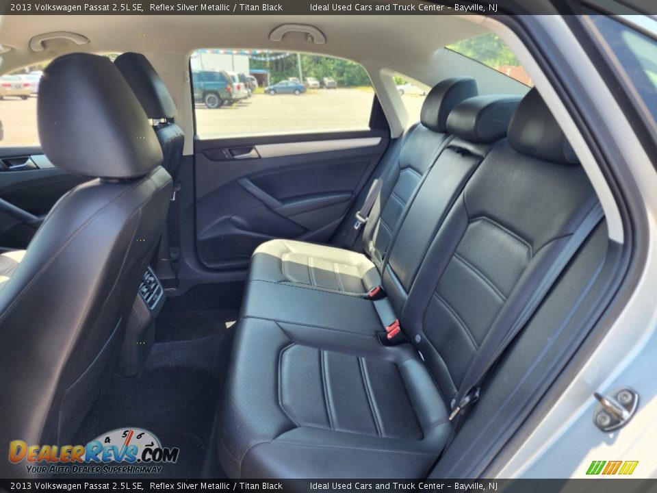 Rear Seat of 2013 Volkswagen Passat 2.5L SE Photo #20