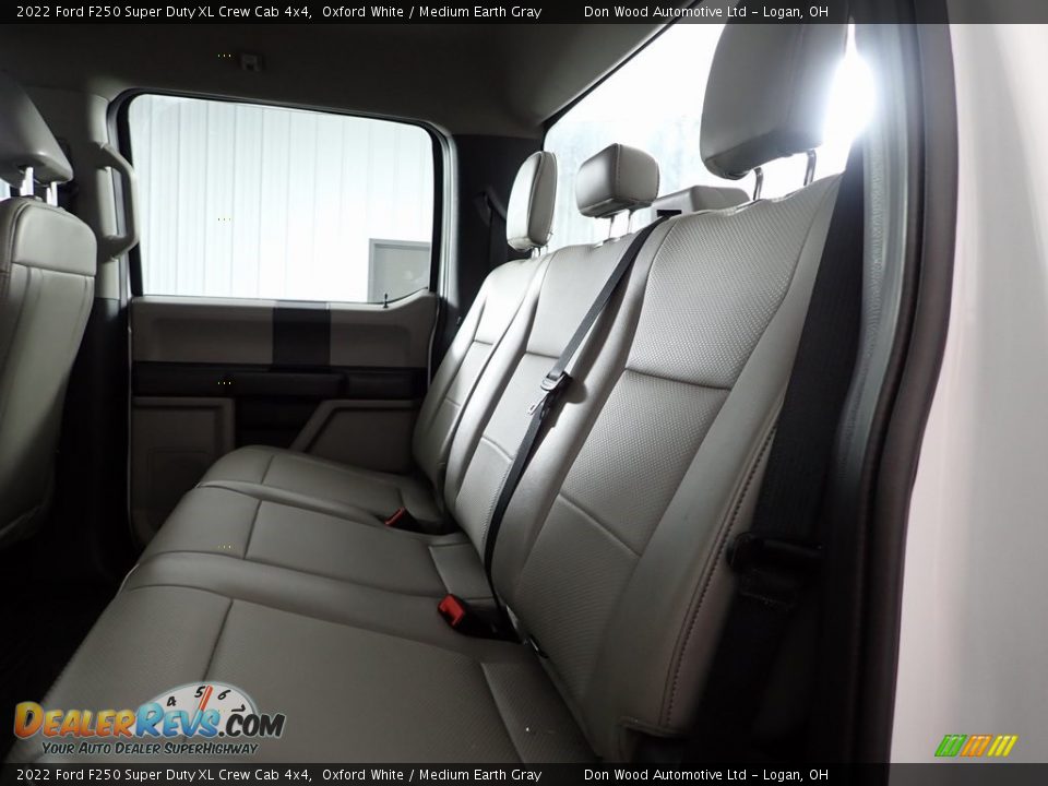 Rear Seat of 2022 Ford F250 Super Duty XL Crew Cab 4x4 Photo #23