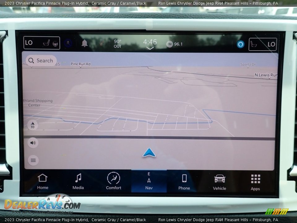 Navigation of 2023 Chrysler Pacifica Pinnacle Plug-In Hybrid Photo #19