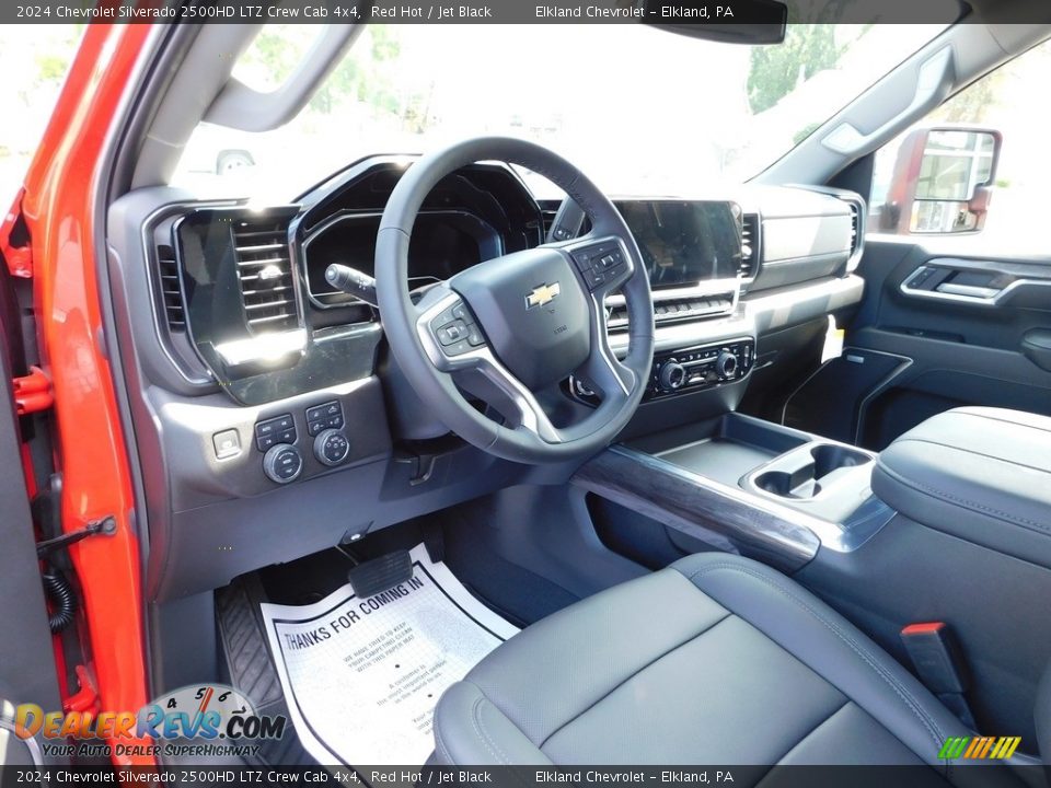 2024 Chevrolet Silverado 2500HD LTZ Crew Cab 4x4 Red Hot / Jet Black Photo #24