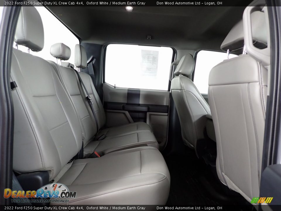 Rear Seat of 2022 Ford F250 Super Duty XL Crew Cab 4x4 Photo #28