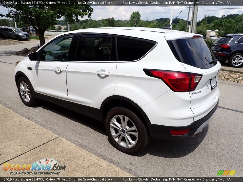 2019 Ford Escape SE 4WD Oxford White / Chromite Gray/Charcoal Black Photo #6