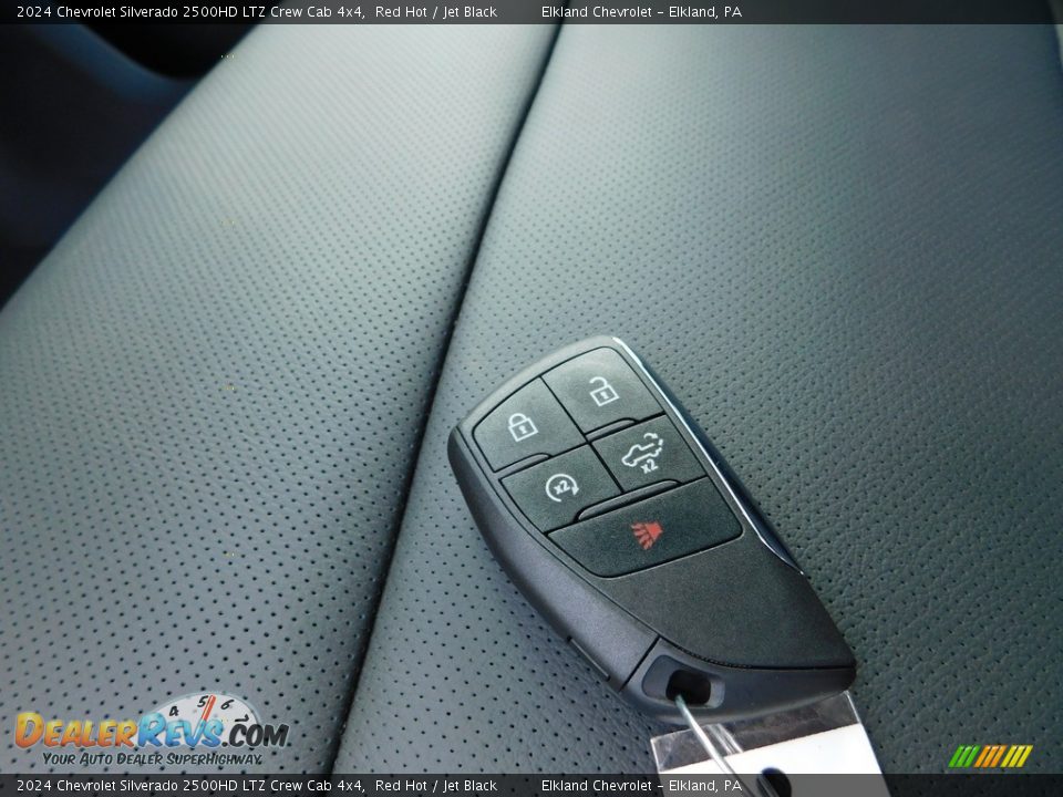 Keys of 2024 Chevrolet Silverado 2500HD LTZ Crew Cab 4x4 Photo #30