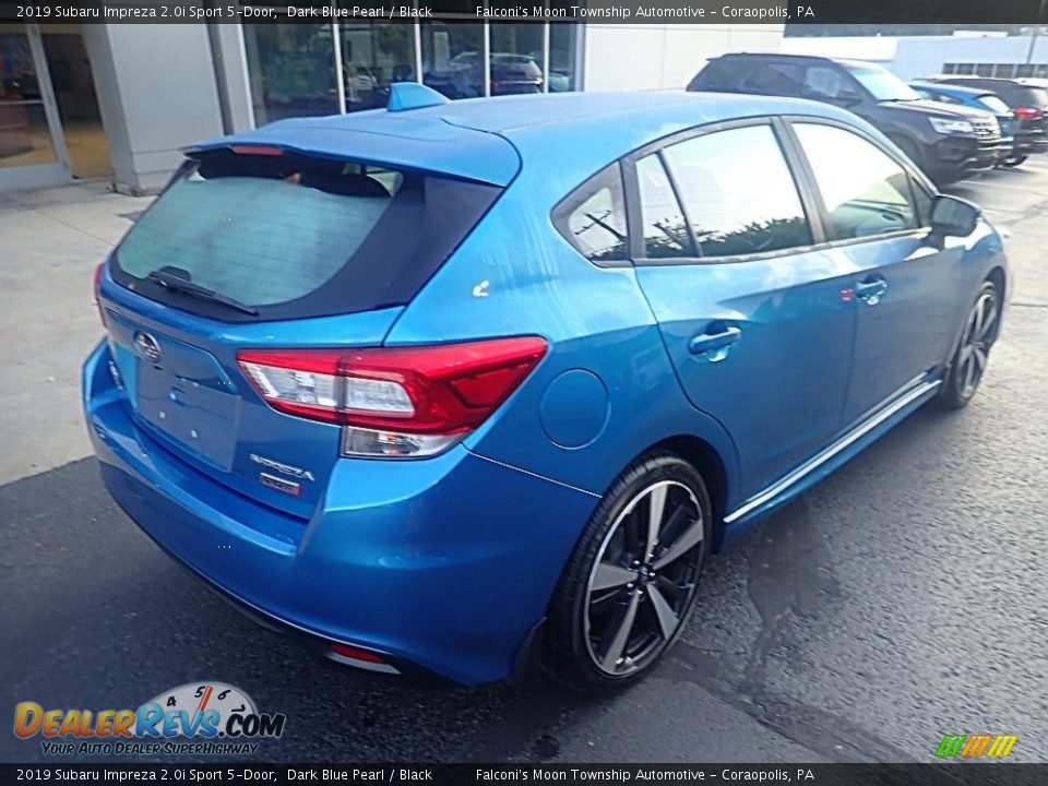 2019 Subaru Impreza 2.0i Sport 5-Door Dark Blue Pearl / Black Photo #2