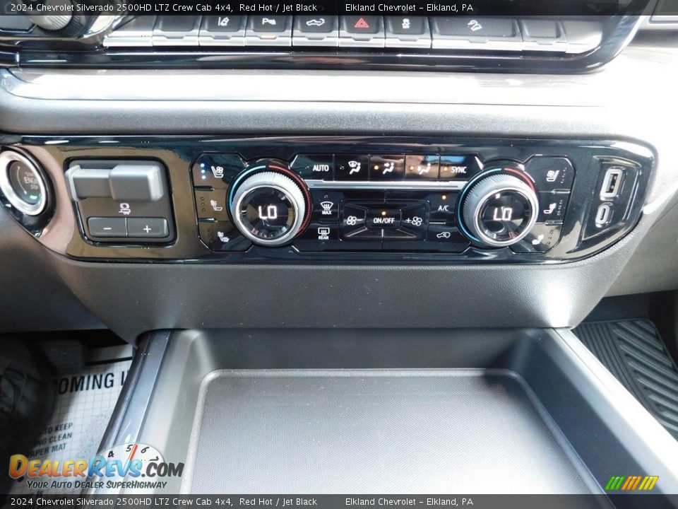 Controls of 2024 Chevrolet Silverado 2500HD LTZ Crew Cab 4x4 Photo #33