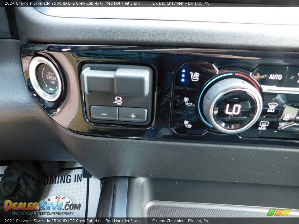 Controls of 2024 Chevrolet Silverado 2500HD LTZ Crew Cab 4x4 Photo #34