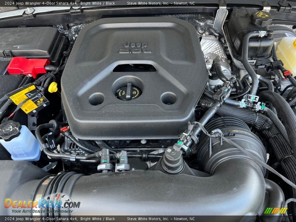 2024 Jeep Wrangler 4-Door Sahara 4x4 2.0 Liter Turbocharged DOHC 16-Valve VVT 4 Cylinder Engine Photo #10