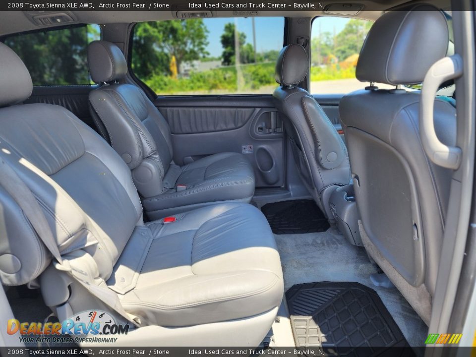 2008 Toyota Sienna XLE AWD Arctic Frost Pearl / Stone Photo #13