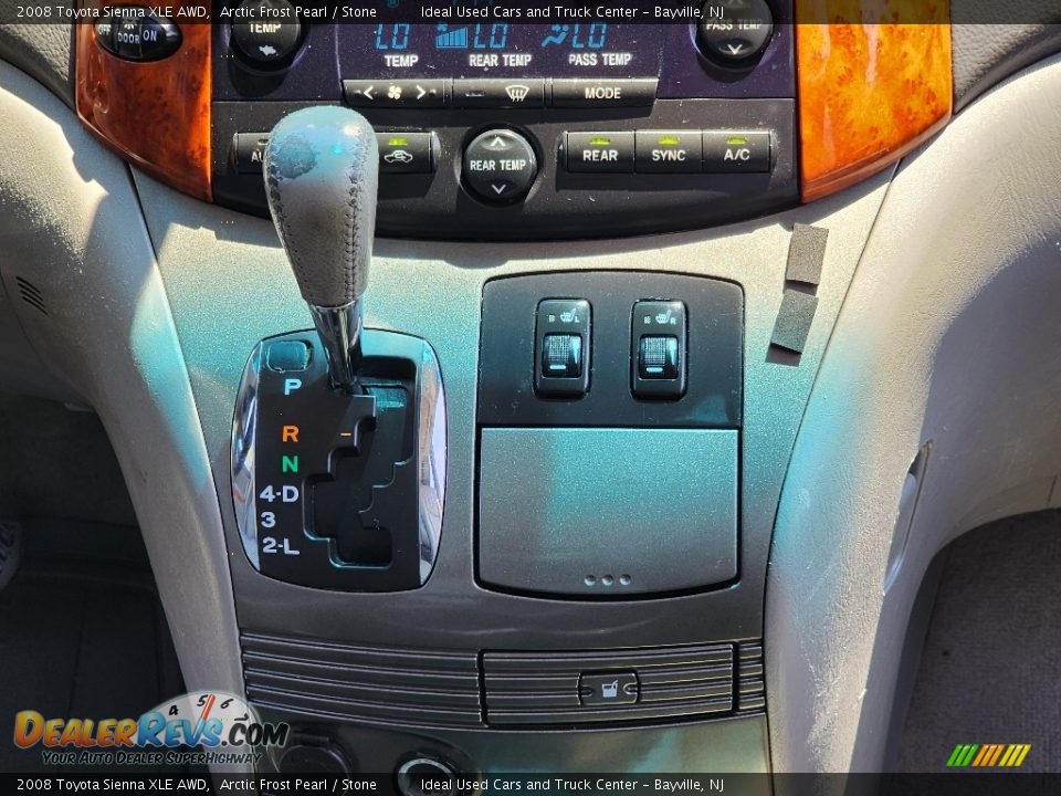 2008 Toyota Sienna XLE AWD Arctic Frost Pearl / Stone Photo #16