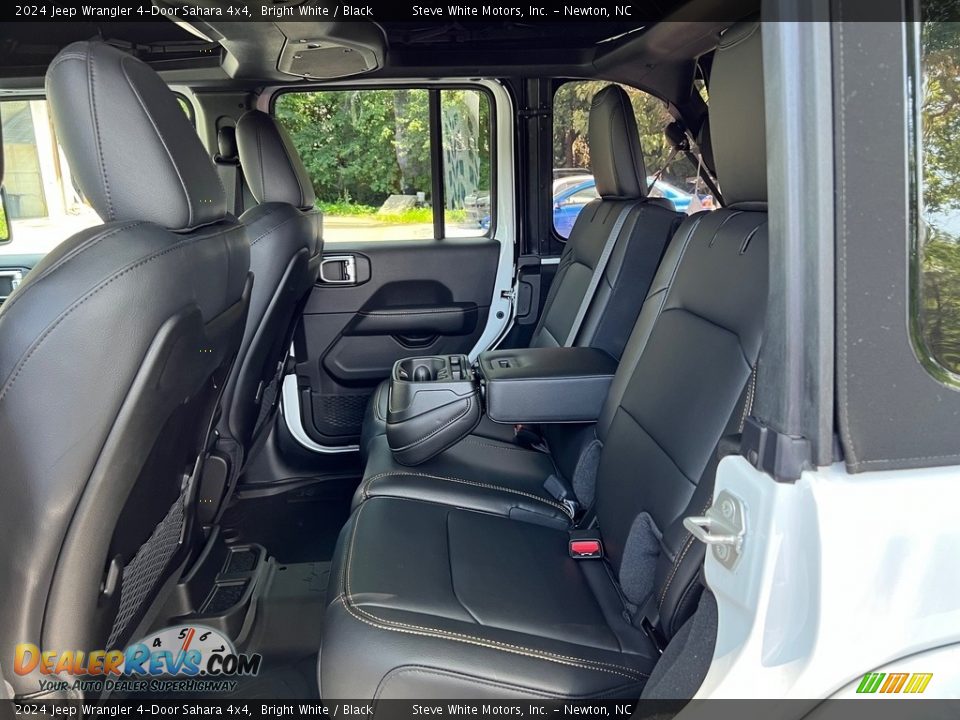 Rear Seat of 2024 Jeep Wrangler 4-Door Sahara 4x4 Photo #15