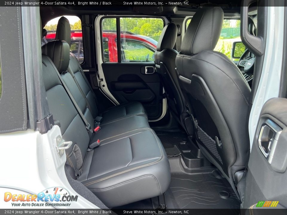 Rear Seat of 2024 Jeep Wrangler 4-Door Sahara 4x4 Photo #18