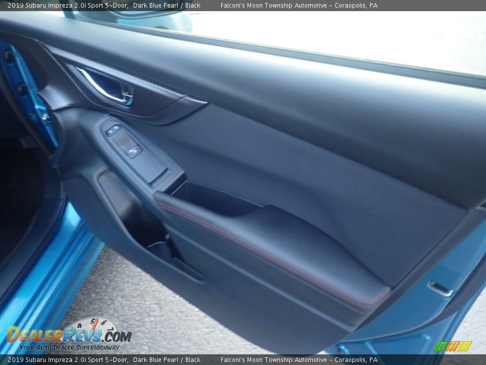 2019 Subaru Impreza 2.0i Sport 5-Door Dark Blue Pearl / Black Photo #15
