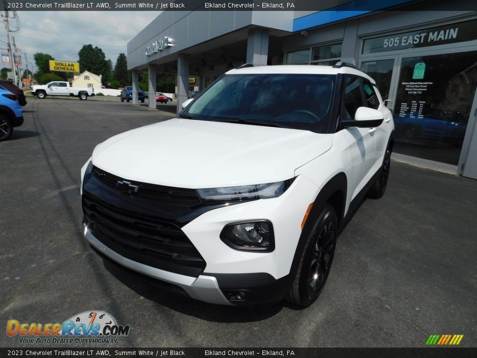 2023 Chevrolet TrailBlazer LT AWD Summit White / Jet Black Photo #3