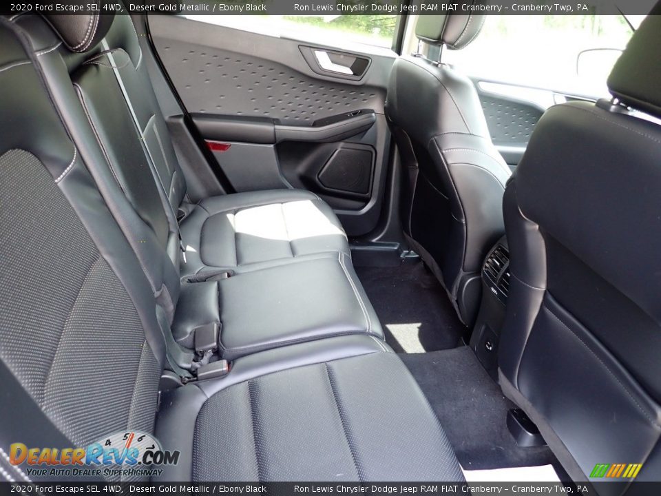 Rear Seat of 2020 Ford Escape SEL 4WD Photo #10