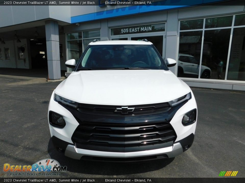 2023 Chevrolet TrailBlazer LT AWD Summit White / Jet Black Photo #4