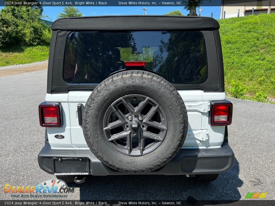 2024 Jeep Wrangler 4-Door Sport S 4x4 Bright White / Black Photo #7