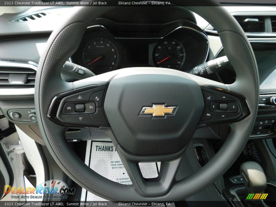 2023 Chevrolet TrailBlazer LT AWD Summit White / Jet Black Photo #22