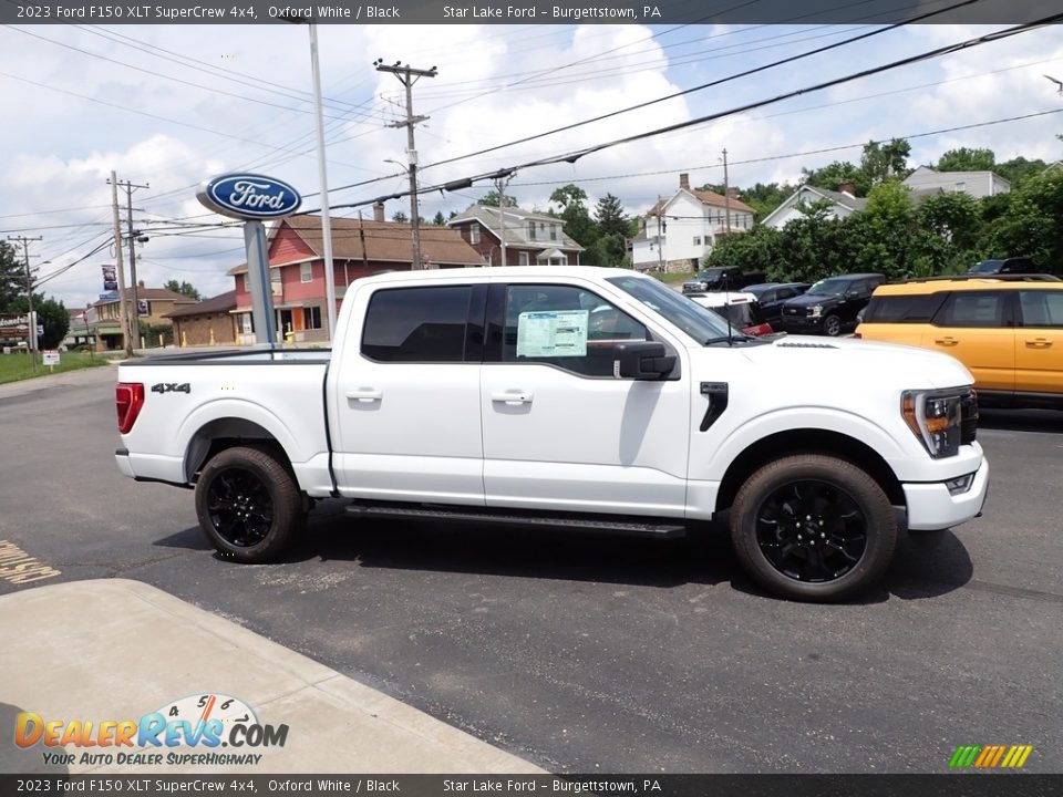 Oxford White 2023 Ford F150 XLT SuperCrew 4x4 Photo #6