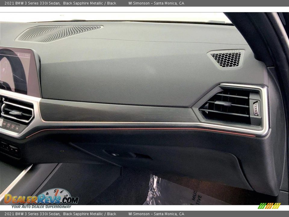 2021 BMW 3 Series 330i Sedan Black Sapphire Metallic / Black Photo #16