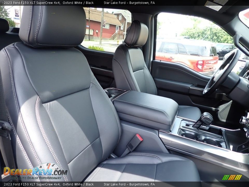 Front Seat of 2023 Ford F150 XLT SuperCrew 4x4 Photo #9