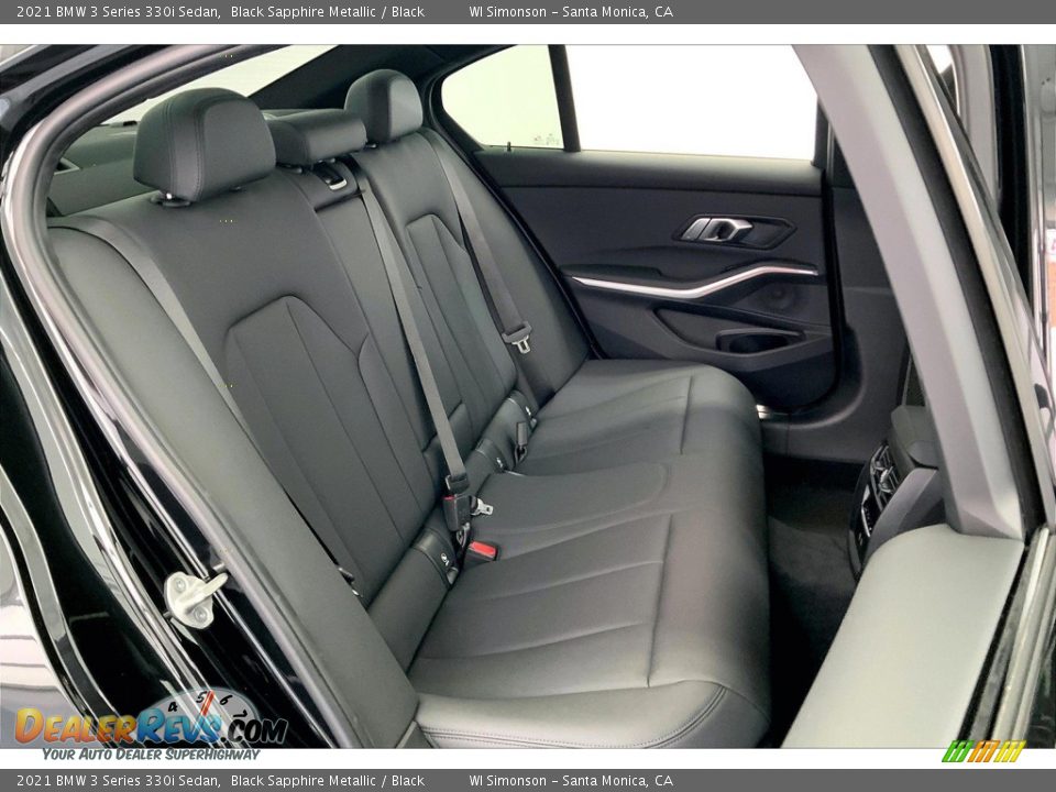 2021 BMW 3 Series 330i Sedan Black Sapphire Metallic / Black Photo #19