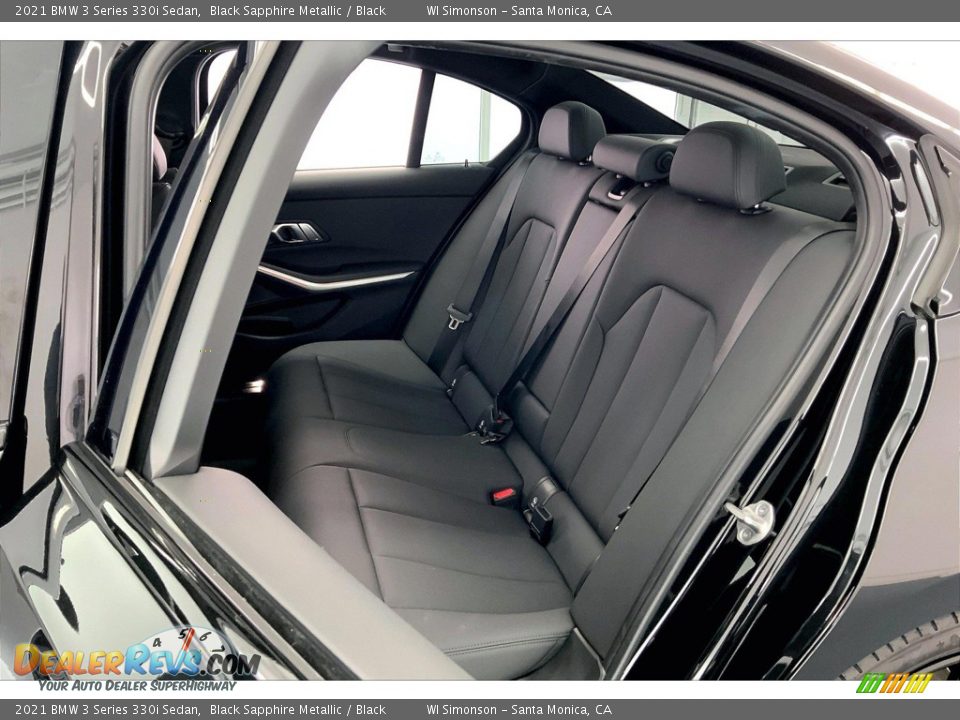 2021 BMW 3 Series 330i Sedan Black Sapphire Metallic / Black Photo #20