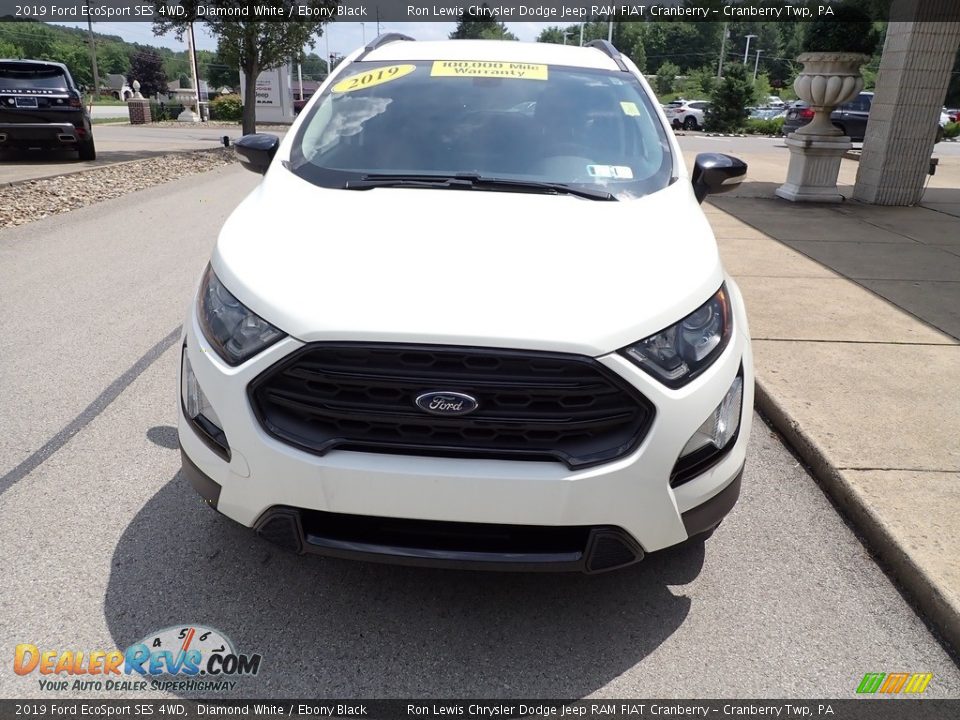 2019 Ford EcoSport SES 4WD Diamond White / Ebony Black Photo #3