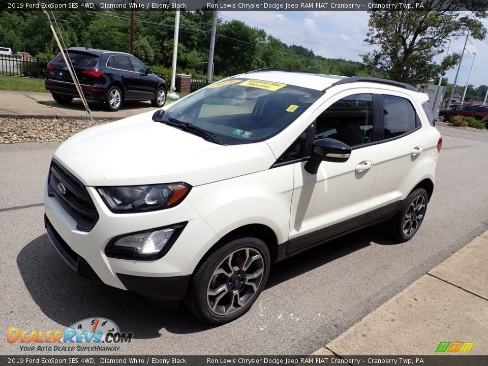 2019 Ford EcoSport SES 4WD Diamond White / Ebony Black Photo #4